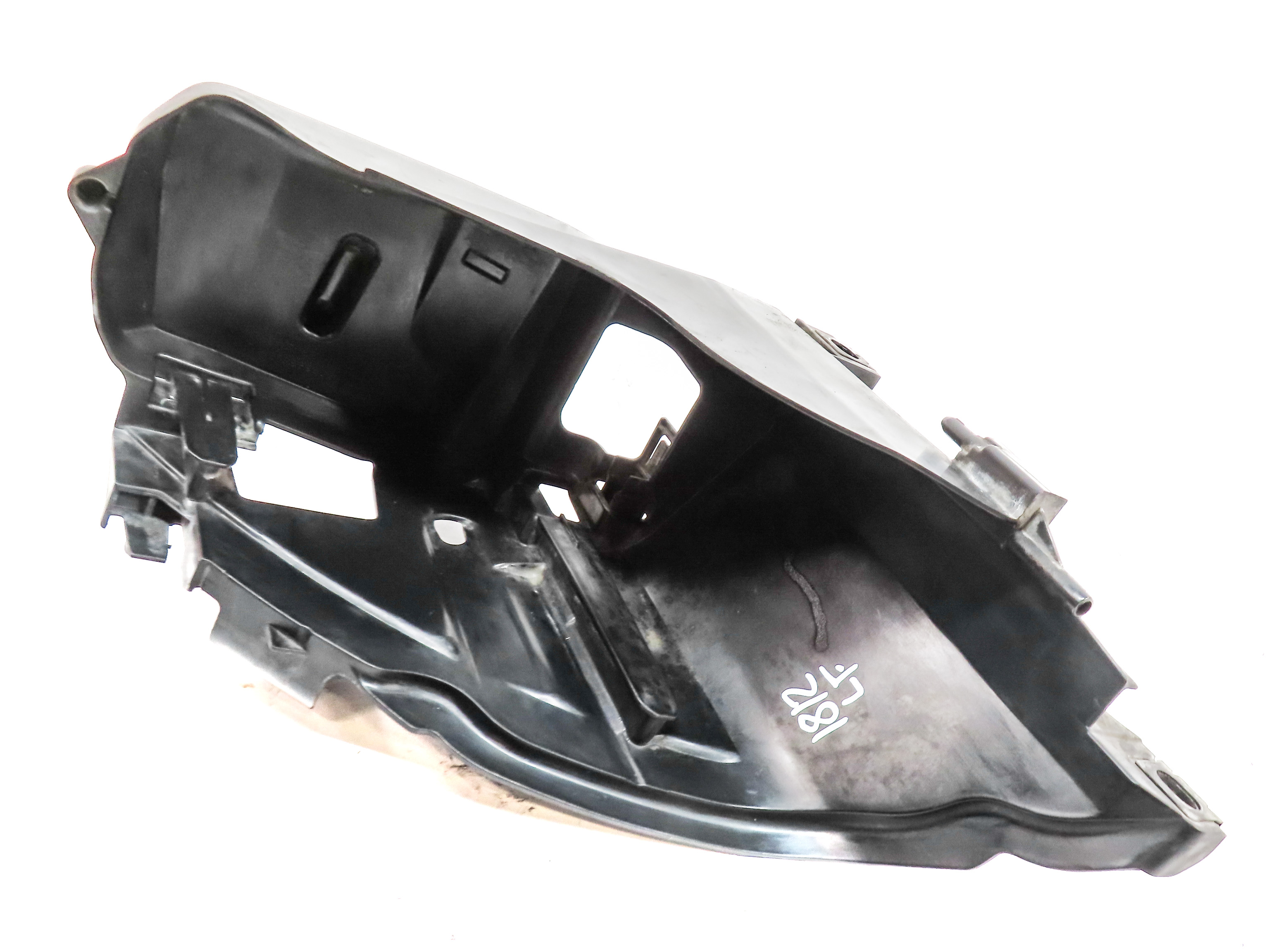2011 AUDI Q7 (4L) FRONT LEFT DRIVER HEADLIGHT HEAD LIGHT LAMP MOUNT BRACKET — exact item pictured